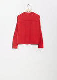 Cashmere Chunky Sweater — Rosso