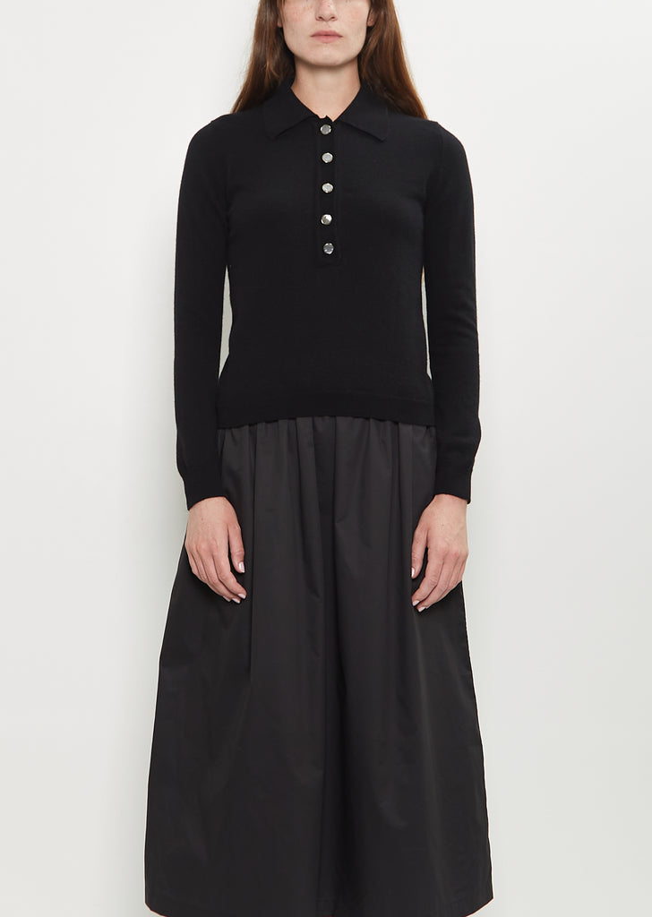 Anella Cashmere Polo Shirt