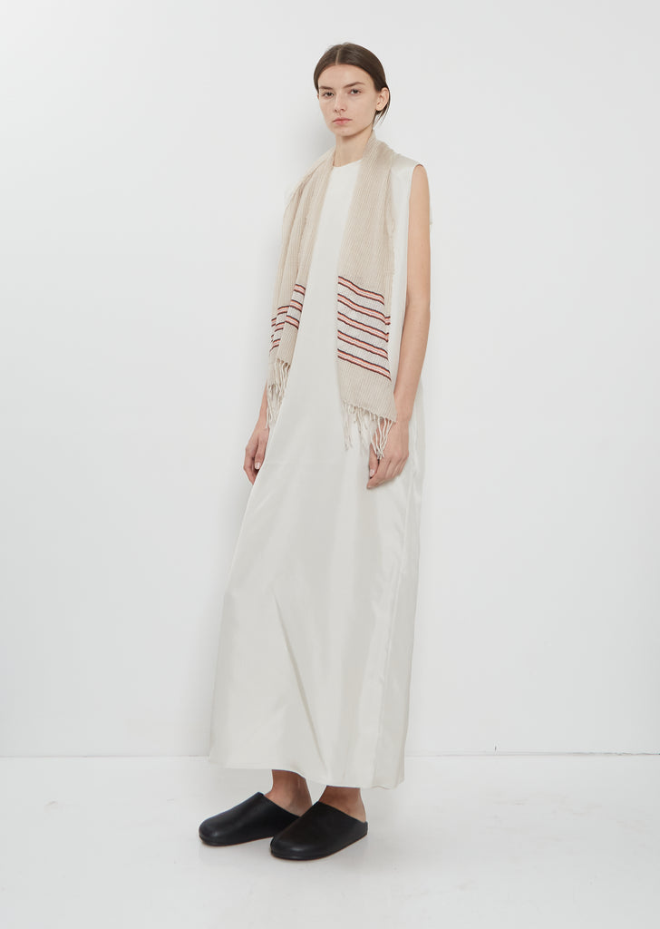 Staffa Ainsley Cashmere Silk Scarf — Stone Rouge