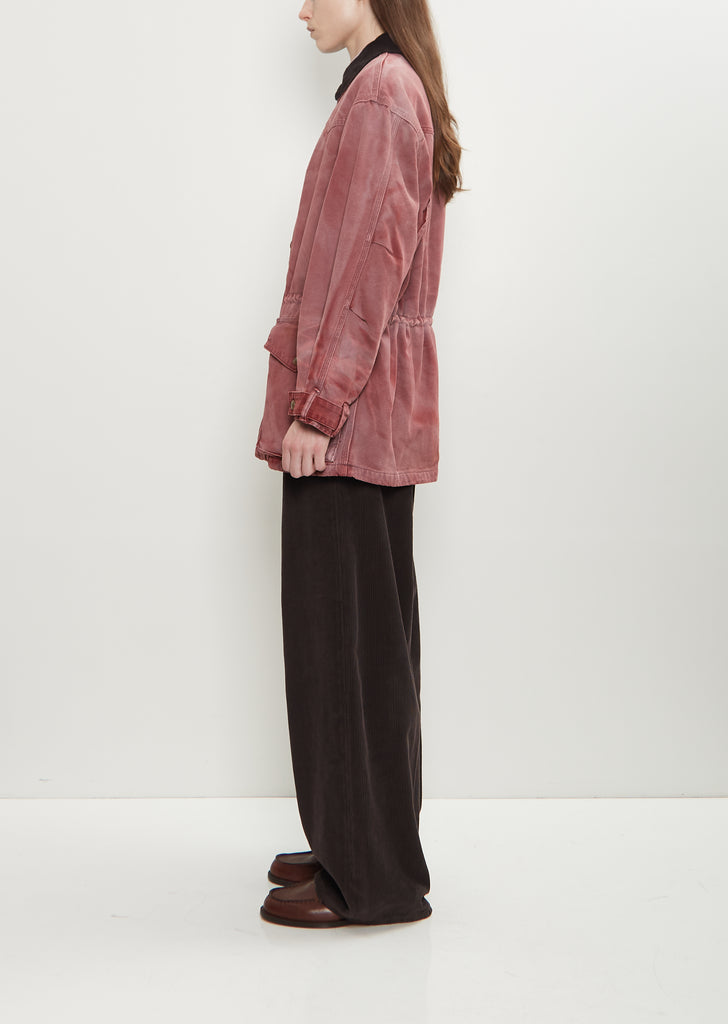 Cotton Denim Teton Jacket — Pomegranate