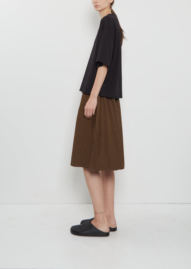 Osis Boxy Cotton T-Shirt — Black