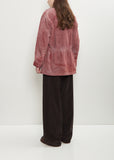 Cotton Denim Teton Jacket — Pomegranate