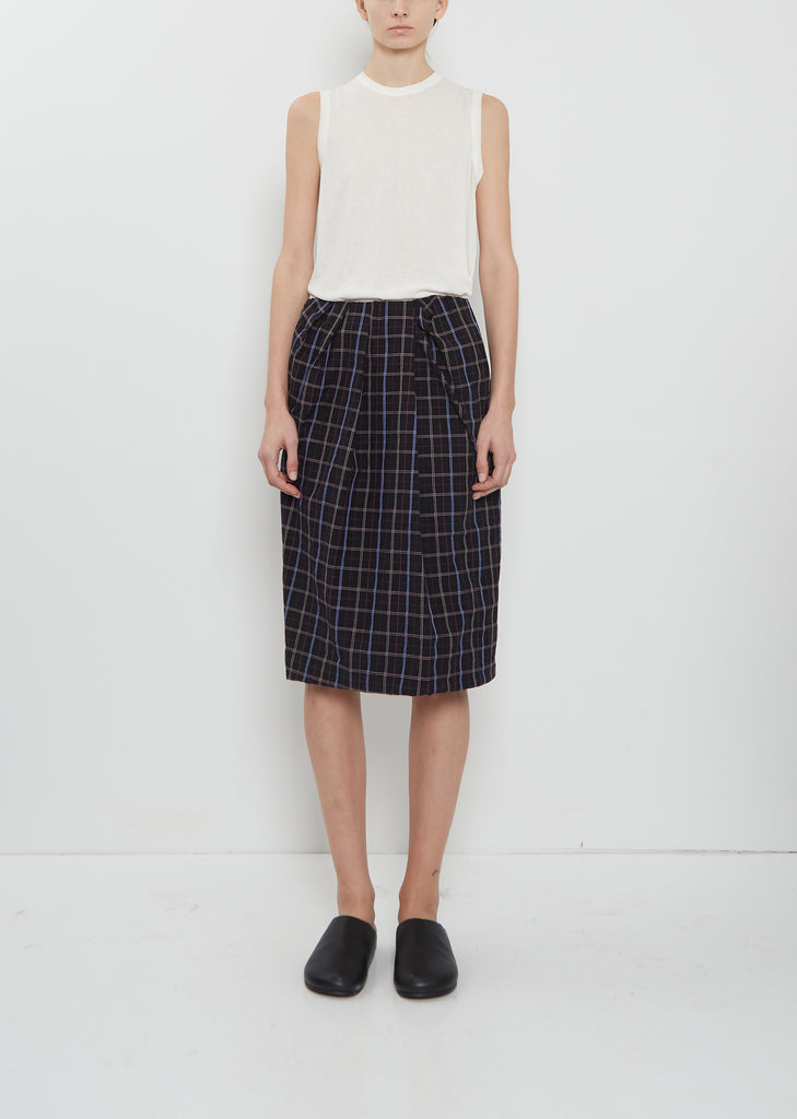 Knot Cotton Skirt
