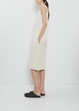 Short Tube Linen Blend Skirt