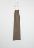 Nomad Classic Skinny Scarf — Natural Yak Grey