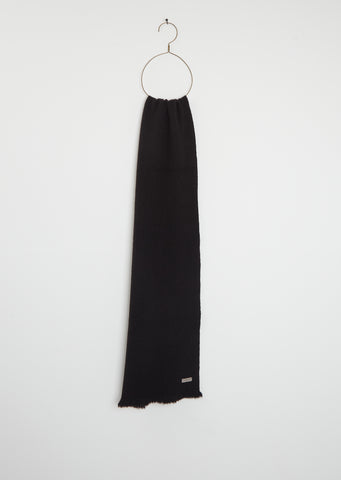 Nomad Classic Skinny Scarf — Black