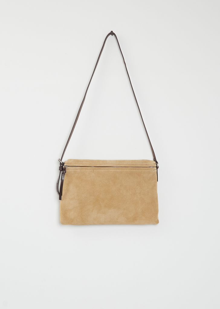 Art Suede Bag — Camel