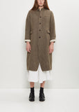 Chesterfield Wool Herringbone Coat