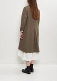 Chesterfield Wool Herringbone Coat