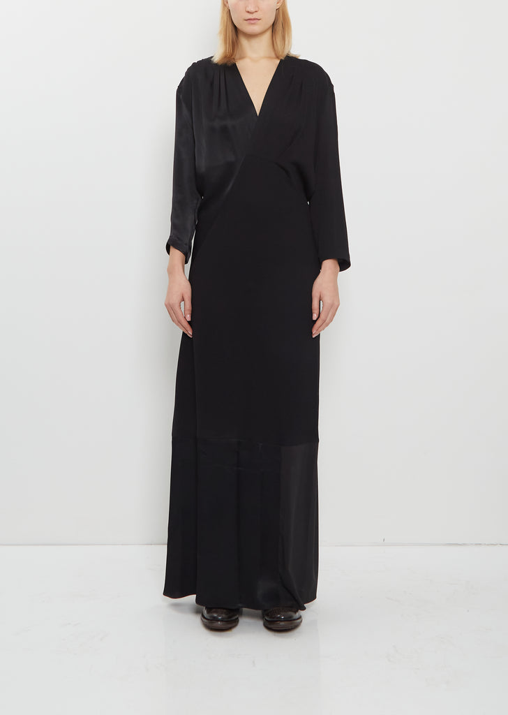 Long Patchwork Dress