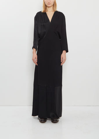 Long Patchwork Dress