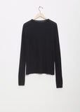 Super Fine Alpaca Rollneck — Black