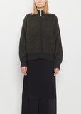 Track Zip Alpaca Sweater