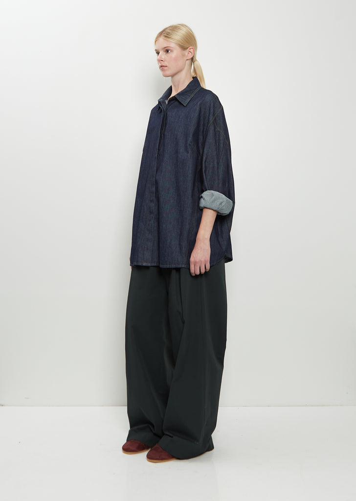 Camis Bis Cotton Denim Shirt