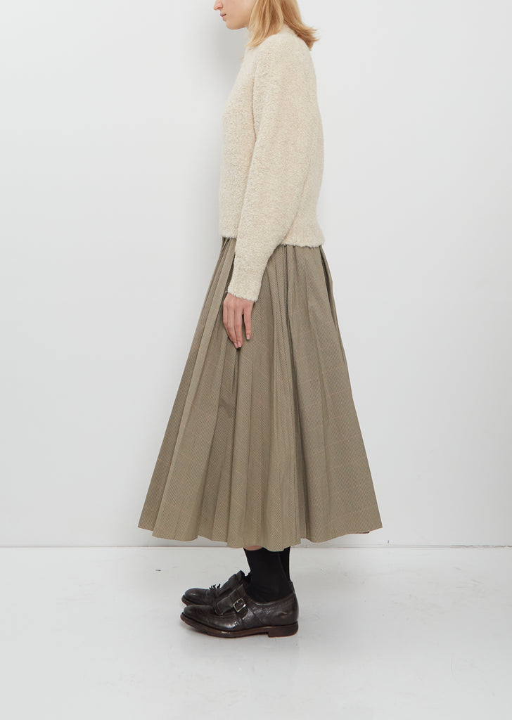 Mock Neck Alpaca Sweater