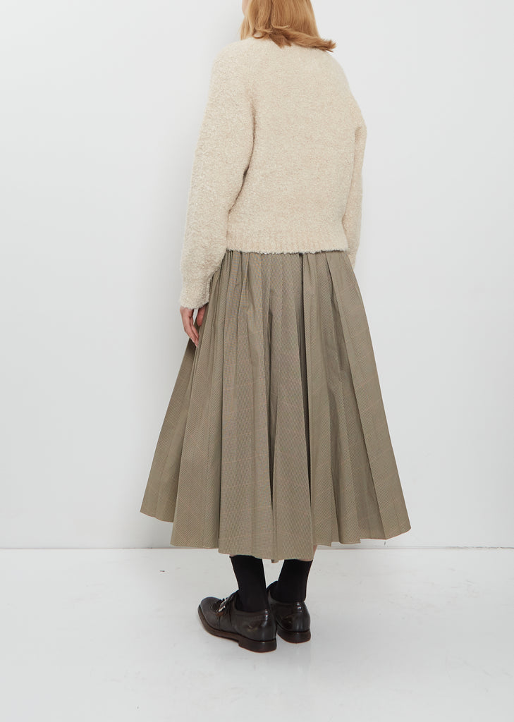 Mock Neck Alpaca Sweater