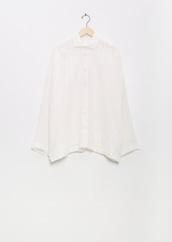 Cupro Silk Lines Shirt