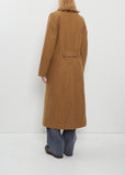 Long Cotton Peacoat