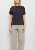 Boy Cotton T-Shirt — Faded Black