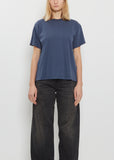 Boy Cotton T-Shirt — Faded Navy