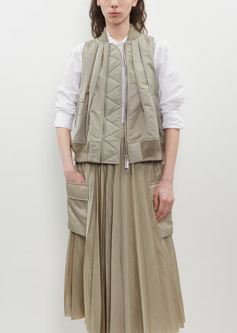 Nylon Twill Vest