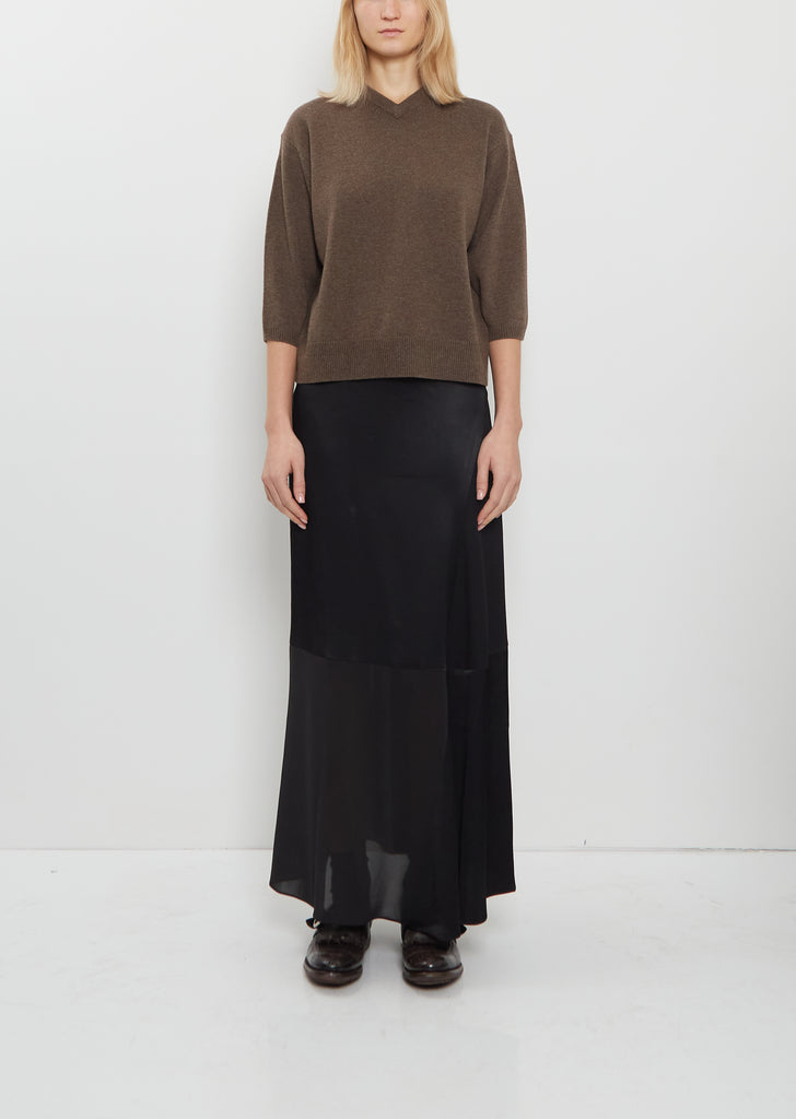 Long Patchwork Skirt