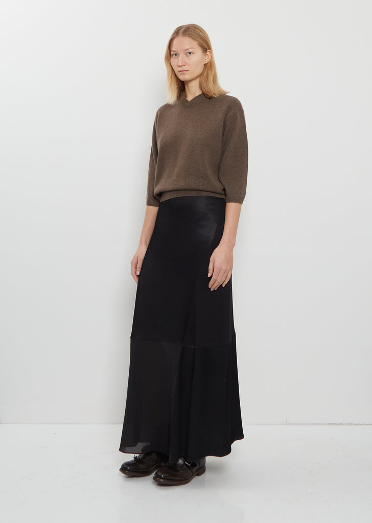 Long Patchwork Skirt