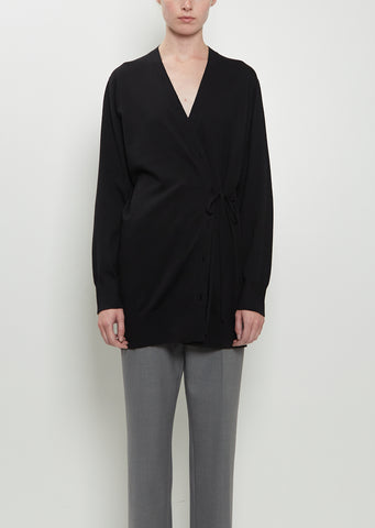Tibati Merino Wool Cardigan