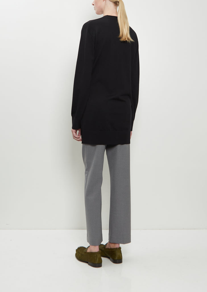 Tibati Merino Wool Cardigan
