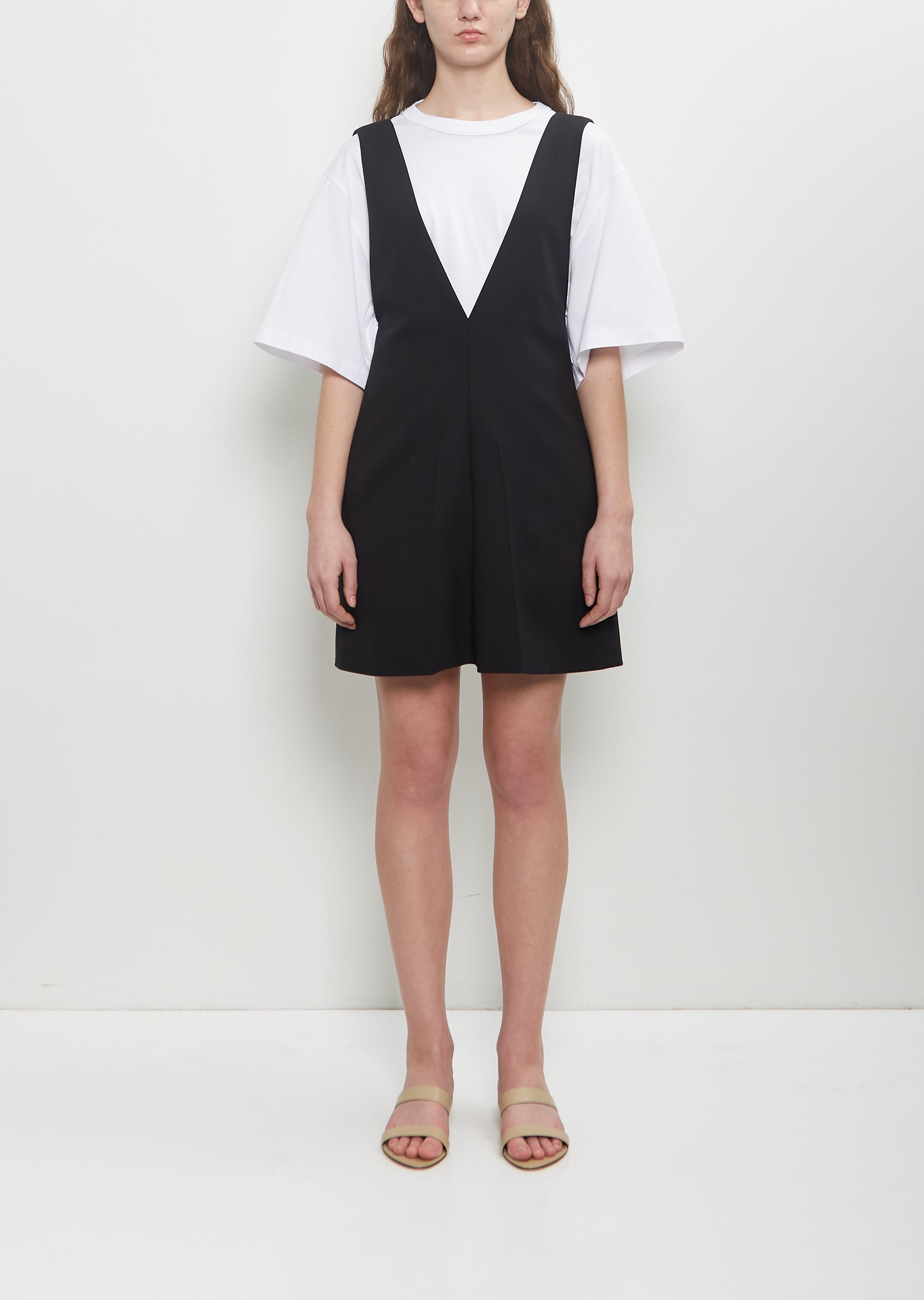 Wool Pullover Mini Dress – La Garçonne