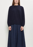 Airy Wool Crew Neck Pullover