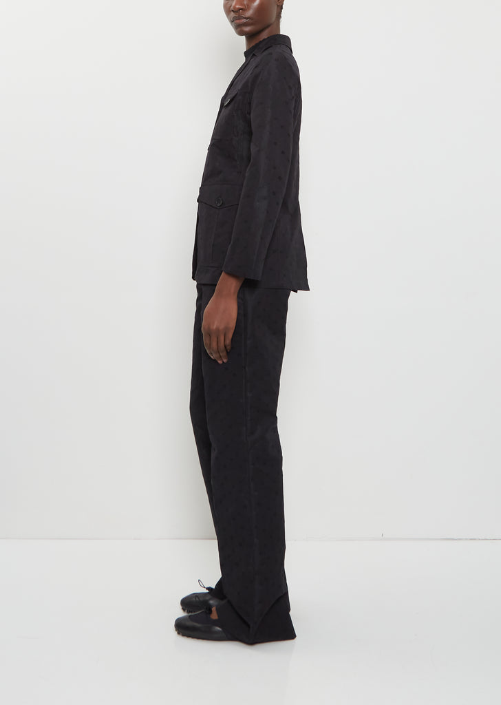 Karina Floral Jacquard Blazer