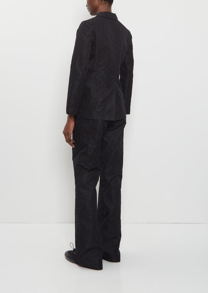 Karina Floral Jacquard Blazer