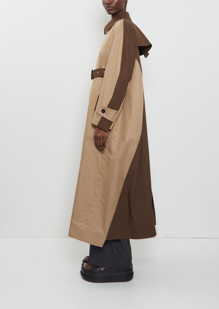 Cotton Gabardine Trench Coat