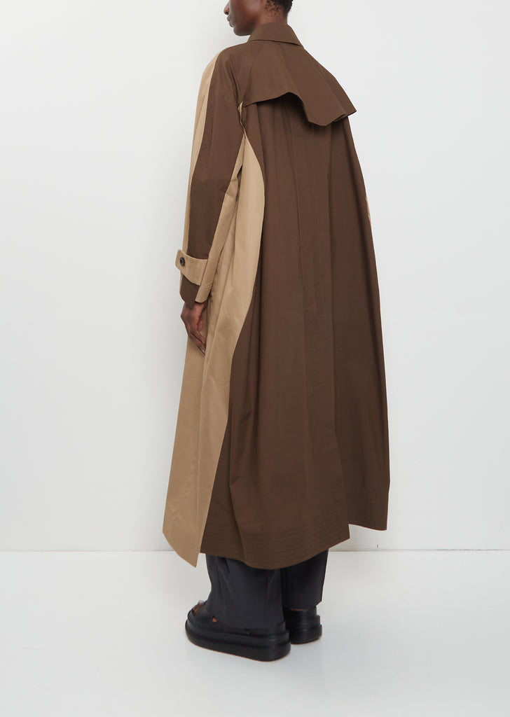 Cotton Gabardine Trench Coat