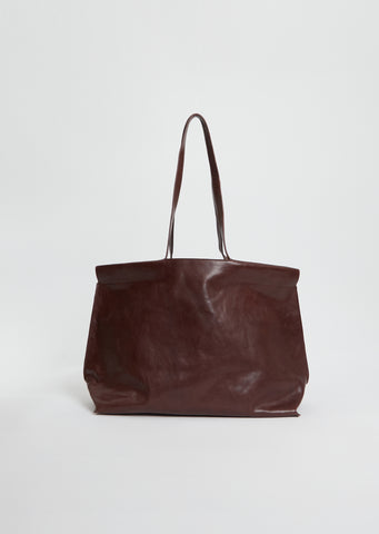 East / West Shopper —  Brown