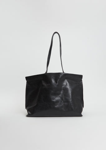 East / West Shopper —  Black