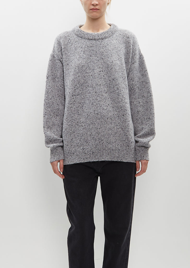 Donegal Chunky Crew Neck Sweater