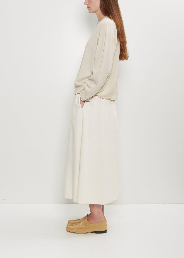 Natural Denim Skirt — Off White