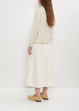 Natural Denim Skirt — Off White