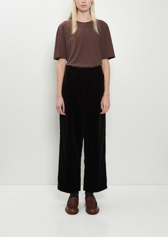 Field Cotton Trouser — Black