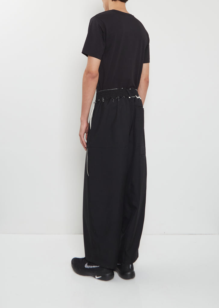 Double Wool Blend Pants