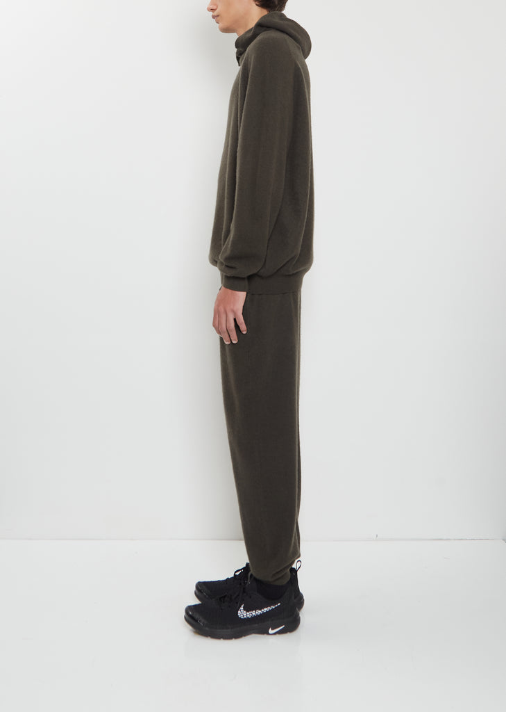 Hooded Cashmere Sweater Mono