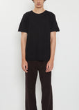 Raglan Cashmere T-Shirt Mono — Black