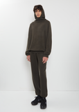 Hooded Cashmere Sweater Mono
