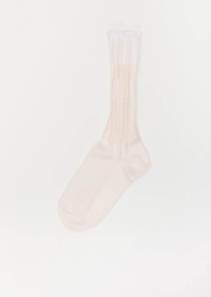 Churros Socks — Ivory