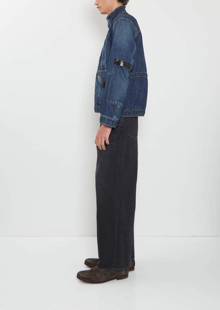Cotton Denim Blouson