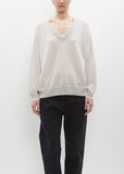 Jade V-Neck Sweater — Haze