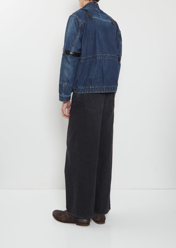 Cotton Denim Blouson