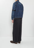 Cotton Denim Blouson